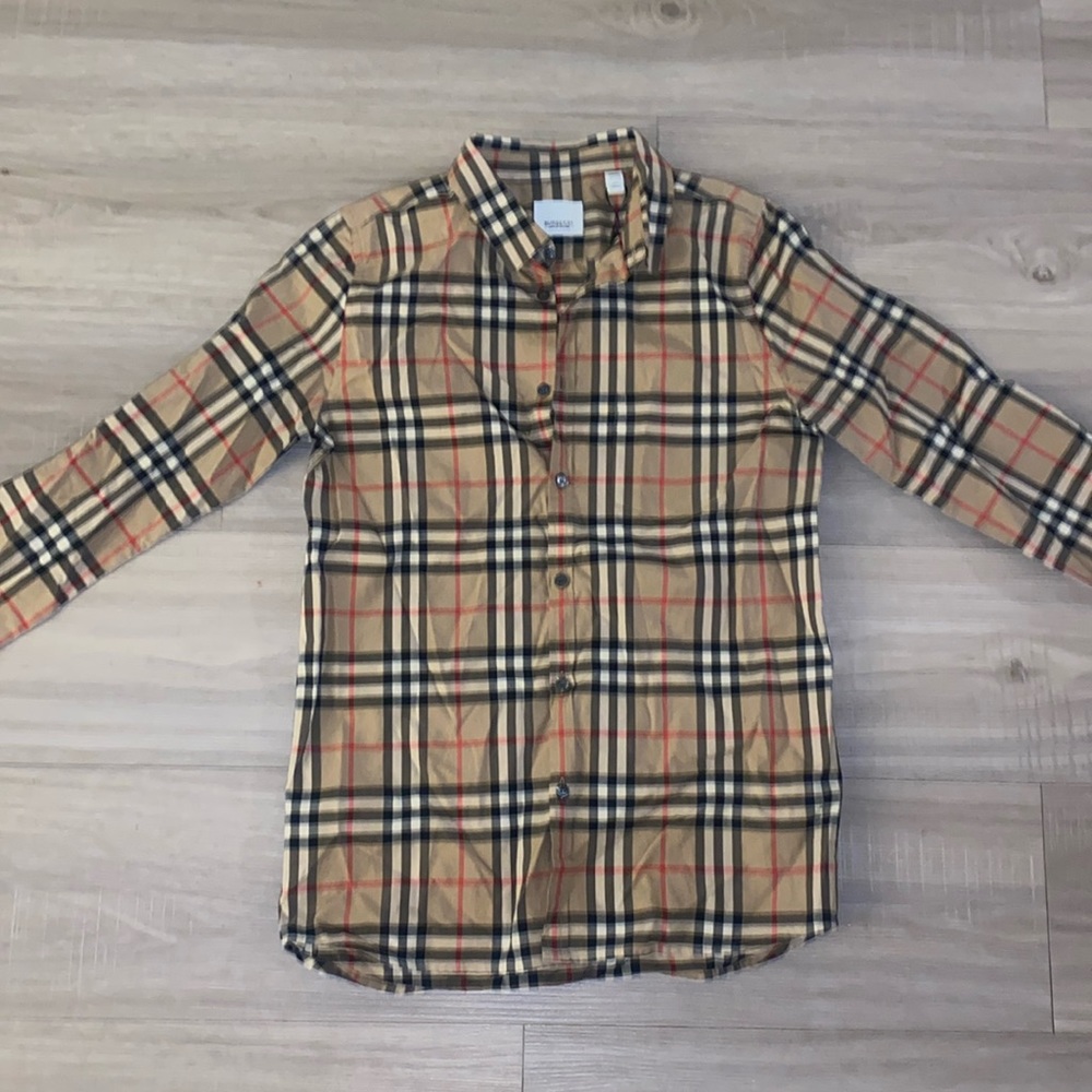 Burberry flannel